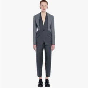 Alexander McQueen Women's Trompe L'œil Cavalry Twill Jacket - US 4